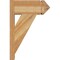 Ekena Millwork Traditional Rough Sawn Arts and Crafts Outlooker, Western Red Cedar, 8"W x 18"D x 26"H OUT08X18X26TRA03RWR - alternate 2